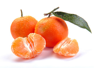 clementines with segments