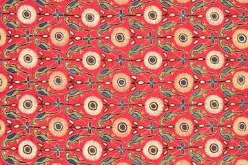 traditional colorful embroidery, Jaipur, Rajasthan, India