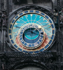 Naklejka premium Astronomical Clock Prague Czech Republic