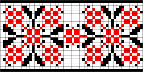 Fototapeta premium Ukrainian embroidery