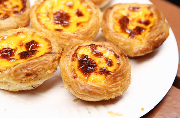 portuguese egg tart in Macao