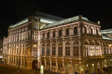 Fototapeta na wymiar Natinonal Vienna Opera