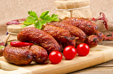 polnische Wacholder Wurst