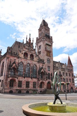 Fototapeta premium Rathaus St. Johann - Saarbrücken
