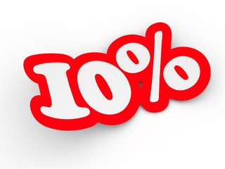 ten percent