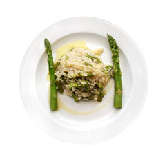 risotto with asparagus
