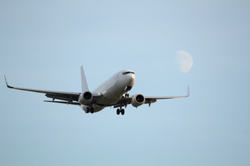 Jet on Approach, Moon