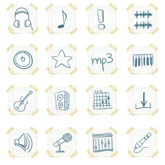 Sticker Icon Set