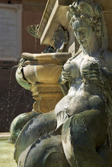 Particolare della Fontana del Nettuno, Bologna