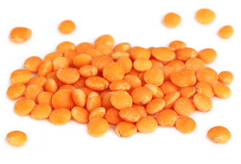Lentil with selective focus
