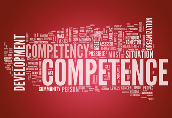 Word Cloud "Competence"