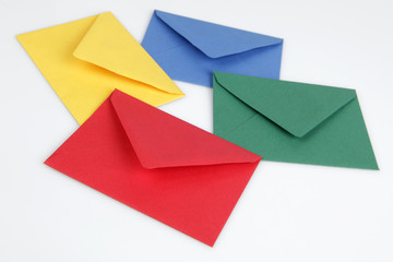 Colorful envelopes