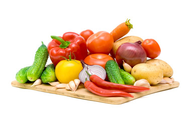 Fresh vegetables close-up
