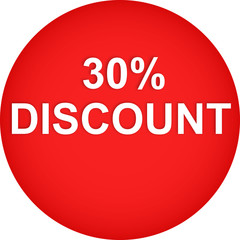 web button DISCOUNT