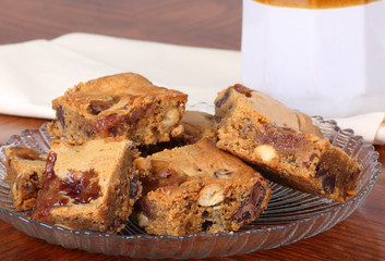 Nutty Peanut Butter Squares
