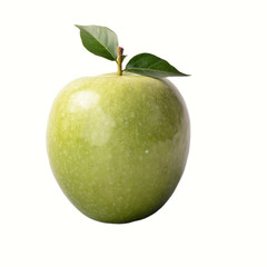 One green apple