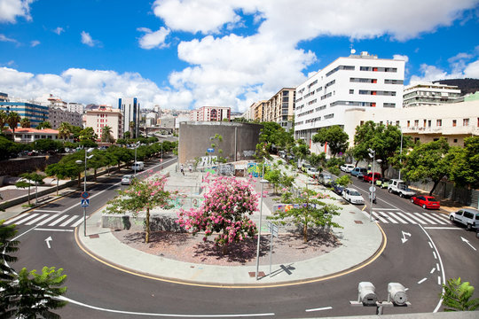 Concordia square of Santa Cruz de Tenerife