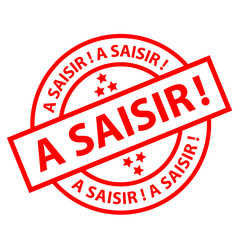 Tampon A SAISIR (soldes prix étiquette offre spéciale encre)