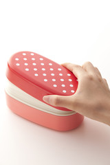 女の子の弁当箱