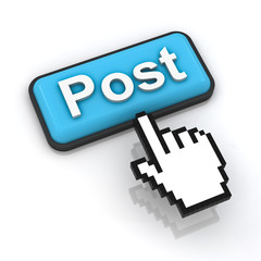 Post button with hand cursor