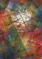 abstract painted background