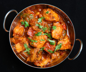 Indian Chicken Jalfrezi Curry - obrazy, fototapety, plakaty