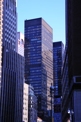 Fototapeta na wymiar High-rise building of New York