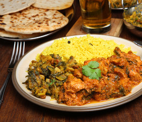 Indian Curry Meal