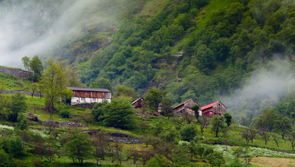 Mountain village