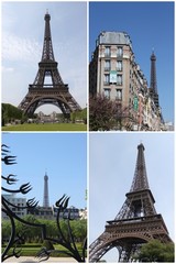 Carte postale de la Tour Eiffel à Paris