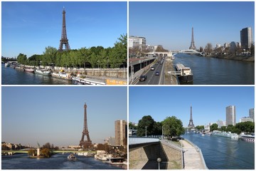 Carte postale de la Tour Eiffel à Paris