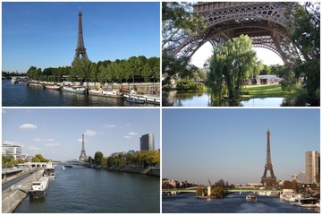 Carte postale de la Tour Eiffel à Paris	