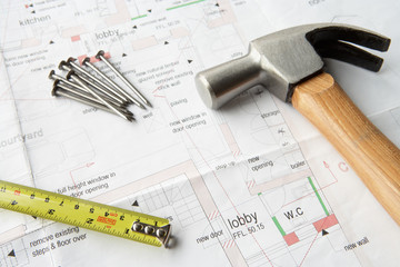 Close up house plans