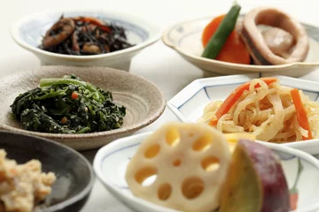 Fotobehang Japanse maaltijd © kazoka303030