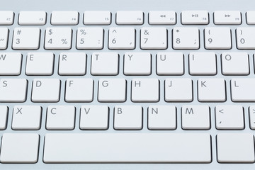 white keyboard