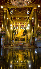 one of the most beautiful golden budha image,Thailand