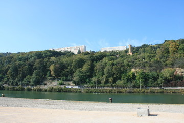 Obraz premium vue sur une colline à lyon
