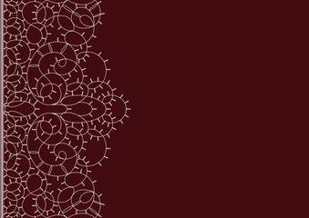 Lacy background, seamless pattern
