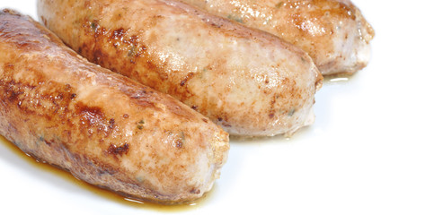 Chorizos criollos en formato panorámico.