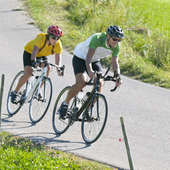 Fototapeta na wymiar Sporty rowerowe wyścigi Endurance