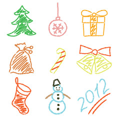 Icons new year