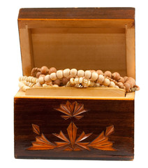 wooden jewelry box