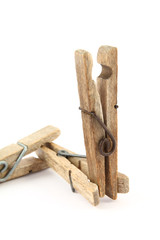 wooden clothes pins