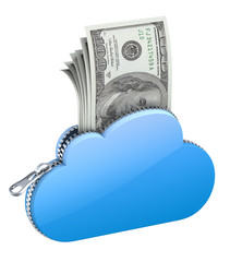 Money in the cloud