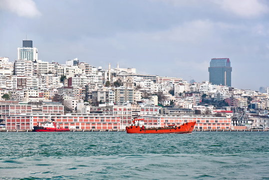 Istanbul, Tophane In Winter