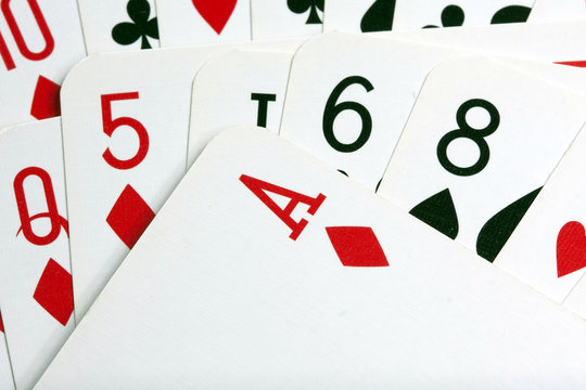 poker card background