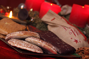 Lebkuchen am Heiligabend