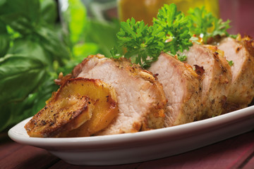 baked pork