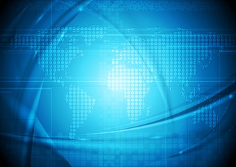 Abstract technical background