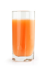 Fresh juice made from carrots